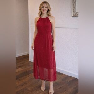 Chic Backless Pink Dress